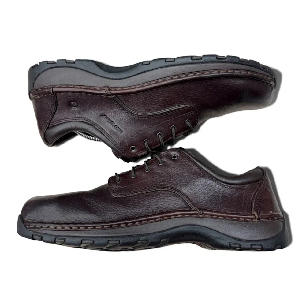 Red Wing StitchMax Men's Brown Leather Work Safety Oxford Shoes 6740 Size 11 B
